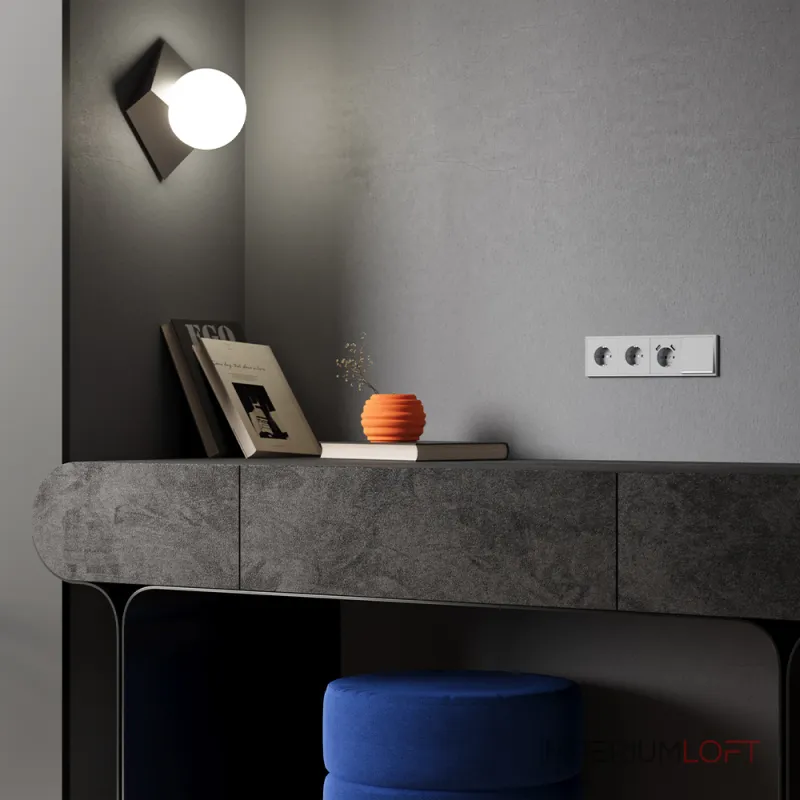 Клавиша для выключателя/переключателя одноклавишного с подсветкой S70 (серый) Voltum VLS000216 от ImperiumLoft Клавиша для выключателя/переключателя одноклавишного с подсветкой S70 (серый) Voltum VLS000216 от ImperiumLoft