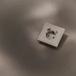 Накладка для розетки с заземлением и защитными шторками с USB A+C S70 (платина) Voltum VLSM001010 от ImperiumLoft