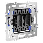 Механизм перекрестного переключателя двухклавишного 10А S70 Voltum VLS0205M от ImperiumLoft