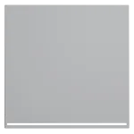 Клавиша для выключателя/переключателя одноклавишного с подсветкой S70 (серый) Voltum VLS000216 от ImperiumLoft