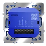 Терморегулятор электронный S70 с индикацией и датчиком для теплого пола (деним) Voltum VLS070115 от ImperiumLoft