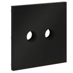 Накладка для розетки телевизионной оконечной TV+SAT S70 (черный матовый) Voltum VLS001608 от ImperiumLoft