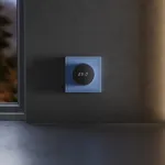 Терморегулятор электронный S70 с индикацией и датчиком для теплого пола (деним) Voltum VLS070115 от ImperiumLoft