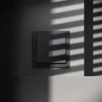 Перекрестный переключатель встраиваемый S70 двухклавишный 10А (графит) Voltum VLS020507 от ImperiumLoft
