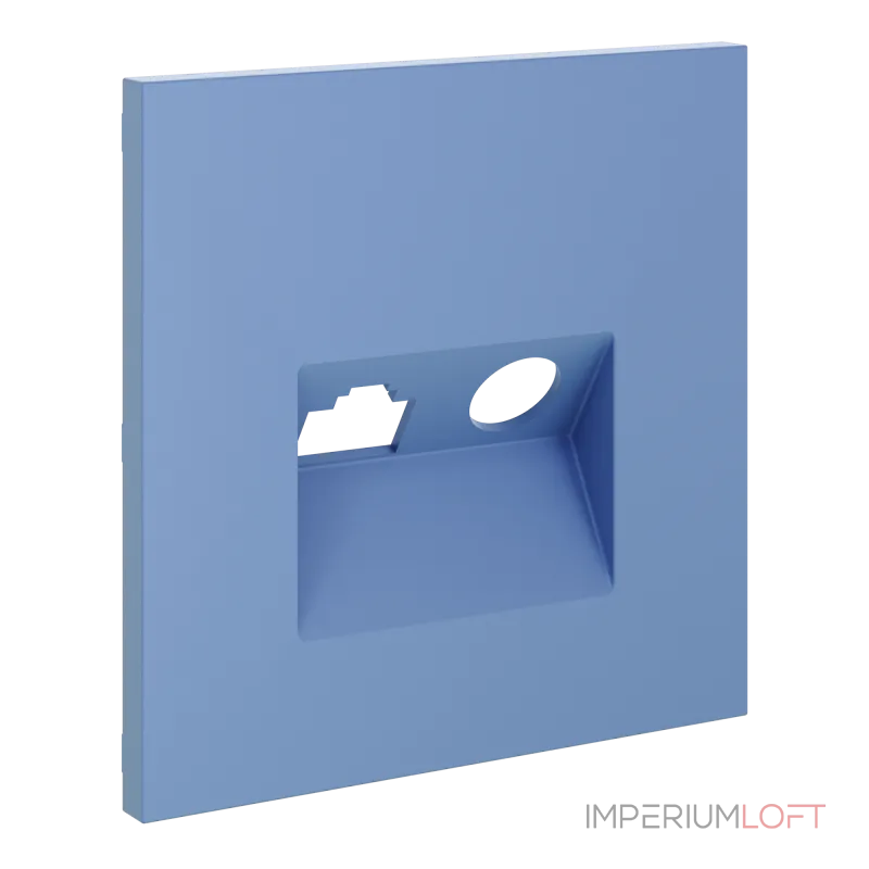 Накладка для розетки TV+RJ45 кат. 6 S70 (деним) Voltum VLS002715 от ImperiumLoft Накладка для розетки TV+RJ45 кат. 6 S70 (деним) Voltum VLS002715 от ImperiumLoft
