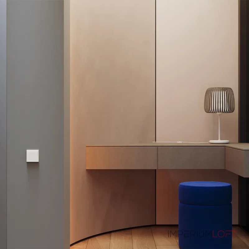 Накладка для выключателя карточного S70 (хлопок) Voltum VLS002613 от ImperiumLoft