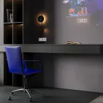 Накладка для светорегулятора поворотно-нажимного S70 (серый) Voltum VLS002016 от ImperiumLoft