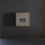 Накладка для розетки компьютерной RJ45 кат.6 S70 (капучино) Voltum VLS001314 от ImperiumLoft