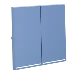 Клавиши для выключателя/переключателя двухклавишного с подсветкой S70 (деним) Voltum VLS000415 от ImperiumLoft