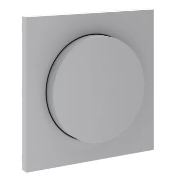 Накладка для светорегулятора поворотно-нажимного S70 (серый) Voltum VLS002016