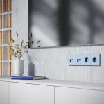 Накладка для розетки TV+RJ45 кат. 6 S70 (деним) Voltum VLS002715 от ImperiumLoft