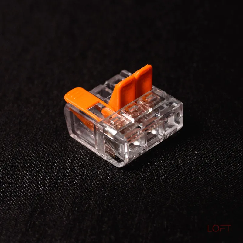 Коннектор WattMe CMK - 221-613 клемма 3-проводная от ImperiumLoft Коннектор WattMe CMK - 221-613 клемма 3-проводная от ImperiumLoft