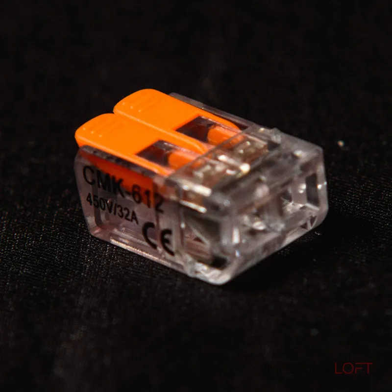 Коннектор WattMe CMK - 221-612 клемма 2-проводная от ImperiumLoft Коннектор WattMe CMK - 221-612 клемма 2-проводная от ImperiumLoft
