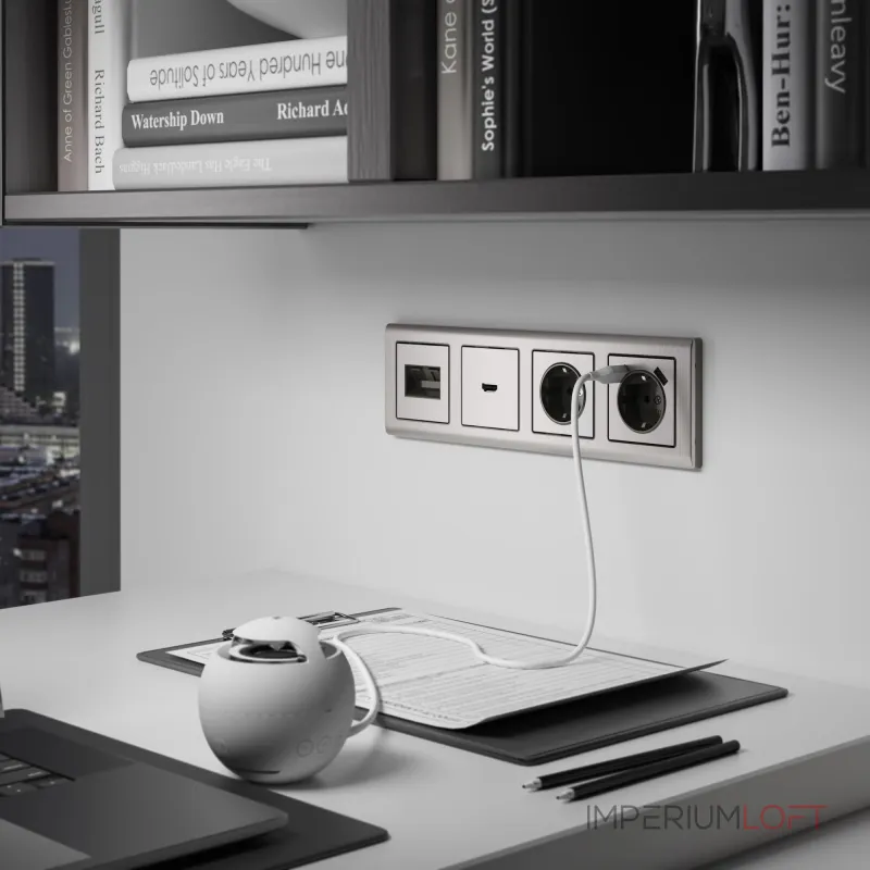 Накладка для розетки HDMI Werkel W1196002 от ImperiumLoft