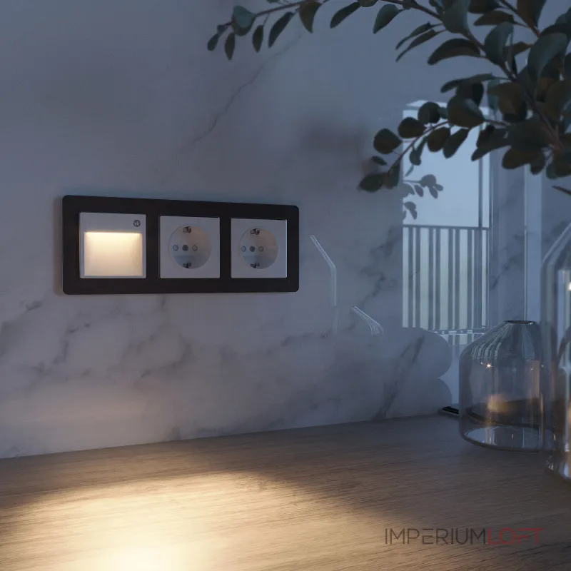 Встраиваемая LED подсветка три режима с датчиком движения Werkel a062470 от ImperiumLoft Встраиваемая LED подсветка три режима с датчиком движения Werkel a062470 от ImperiumLoft