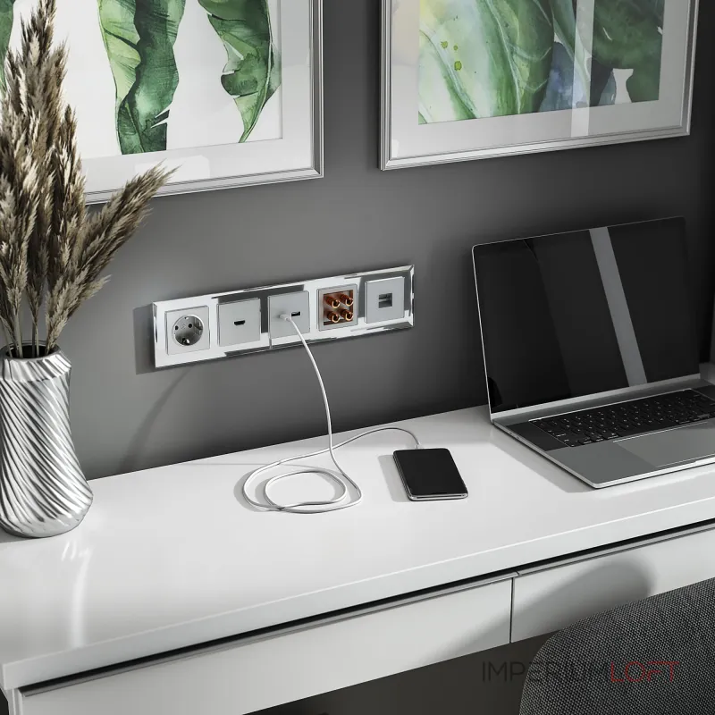 Акустическая розетка Werkel W1185006 от ImperiumLoft Акустическая розетка Werkel W1185006 от ImperiumLoft