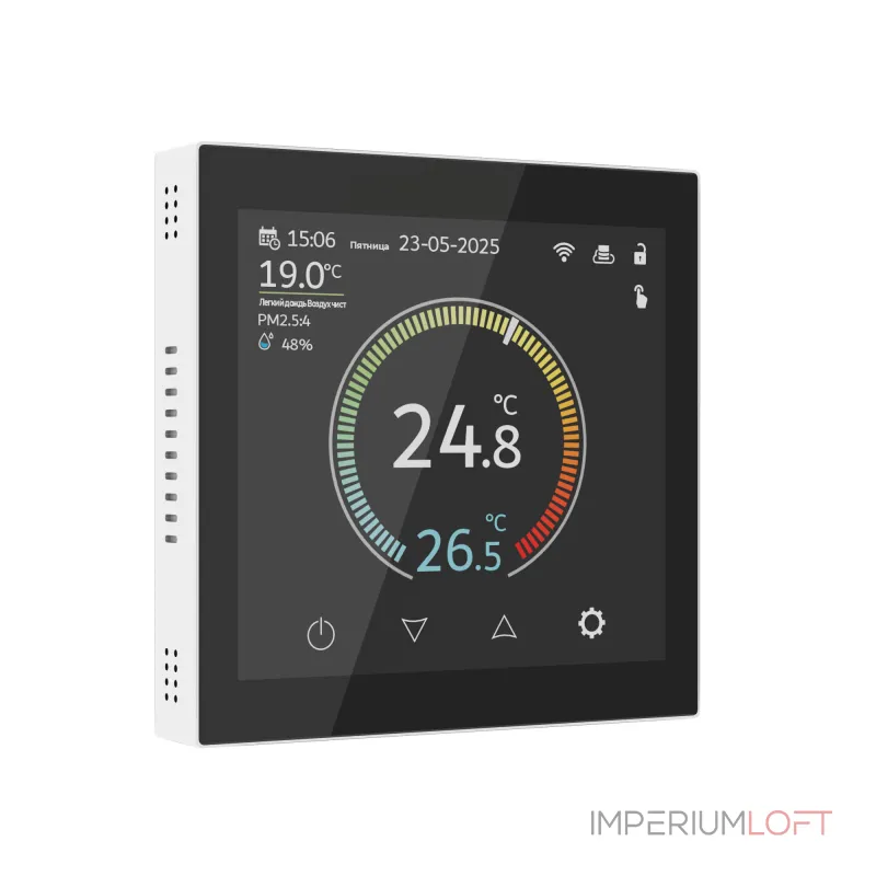 Умный сенсорный терморегулятор с LCD дисплеем Werkel W1851101 от ImperiumLoft