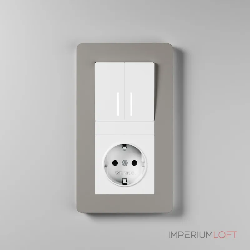 Рамка на 2 поста Split Werkel a067260 от ImperiumLoft