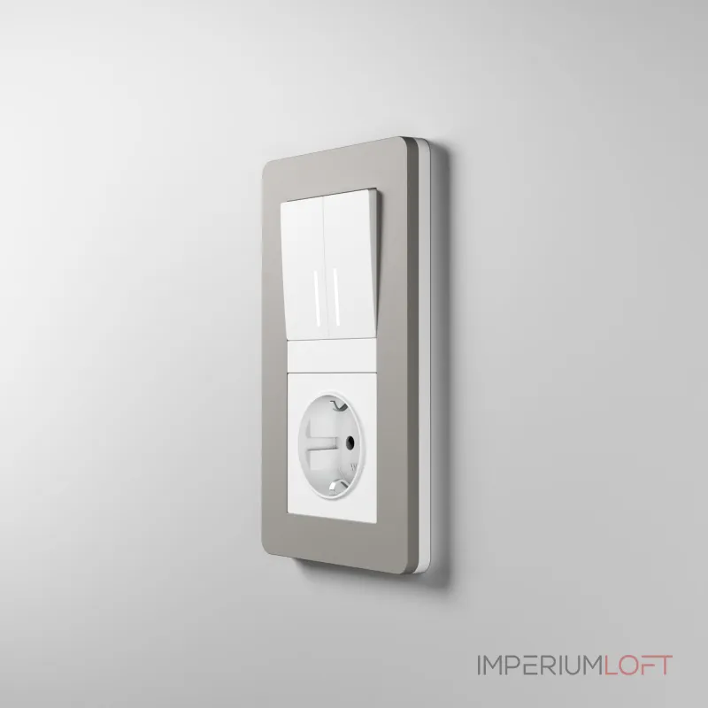 Рамка на 2 поста Split Werkel a067260 от ImperiumLoft