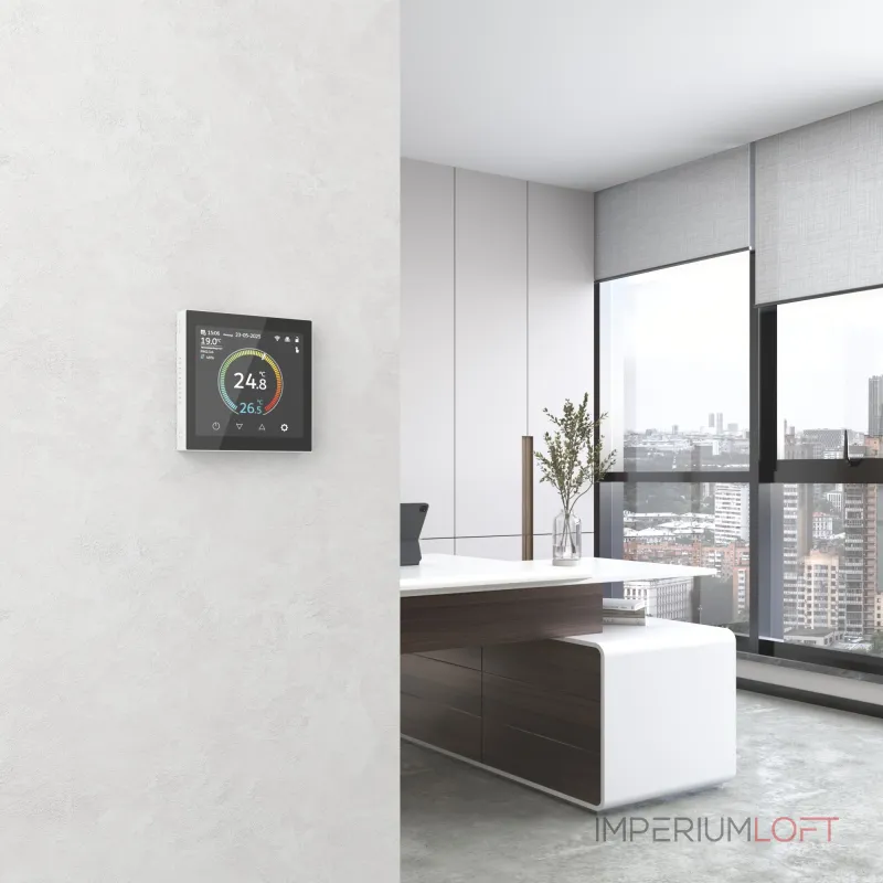 Умный сенсорный терморегулятор с LCD дисплеем Werkel W1851101 от ImperiumLoft