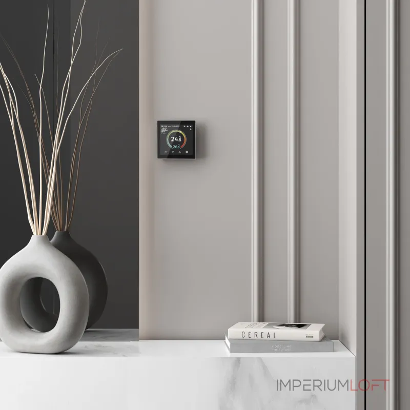 Умный сенсорный терморегулятор с LCD дисплеем Werkel W1851101 от ImperiumLoft