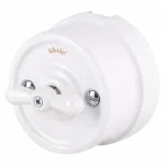 Выключатель на 4 положения двухклавишный РетроWerkel a051310 от ImperiumLoft