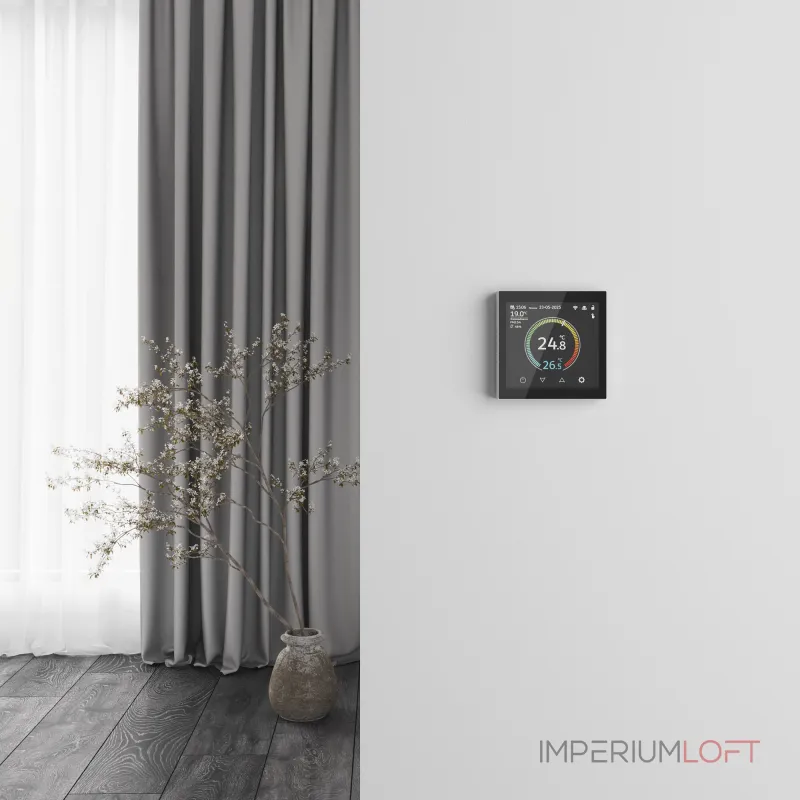 Умный сенсорный терморегулятор с LCD дисплеем Werkel W1851101 от ImperiumLoft