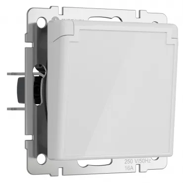 Розетка влагозащитная с защитной крышкой и шторкамиWerkel a064013 Розетка влагозащитная с защитной крышкой и шторкамиWerkel a064013