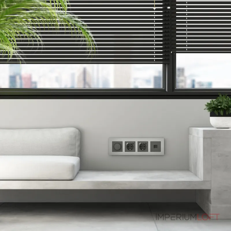 Рамка на 4 поста AluMax Werkel a066328 от ImperiumLoft