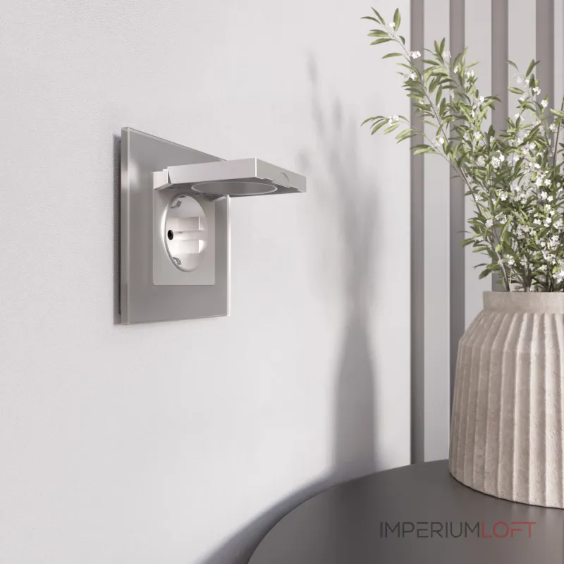Розетка влагозащитная с защитной крышкой и шторкамиWerkel a069594 от ImperiumLoft
