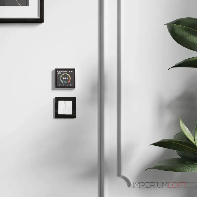 Умный сенсорный терморегулятор с LCD дисплеем Werkel W1851101 от ImperiumLoft