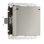 Розетка влагозащитная с защитной крышкой и шторкамиWerkel a069464 от ImperiumLoft