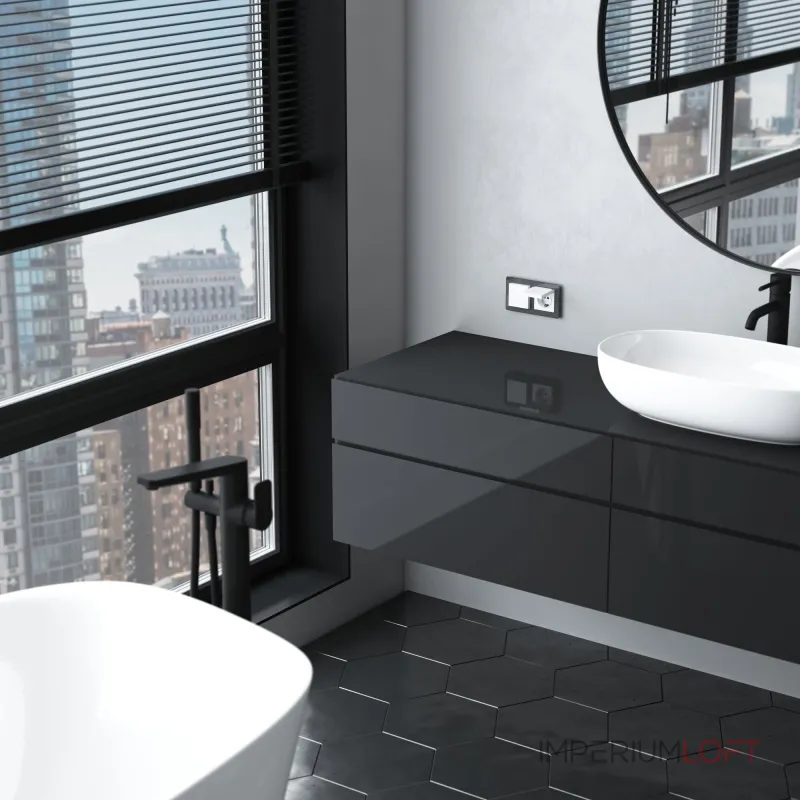 Розетка с заземлением и шторками c крышкой IP44 N Werkel W1171261 от ImperiumLoft Розетка с заземлением и шторками c крышкой IP44 N Werkel W1171261 от ImperiumLoft
