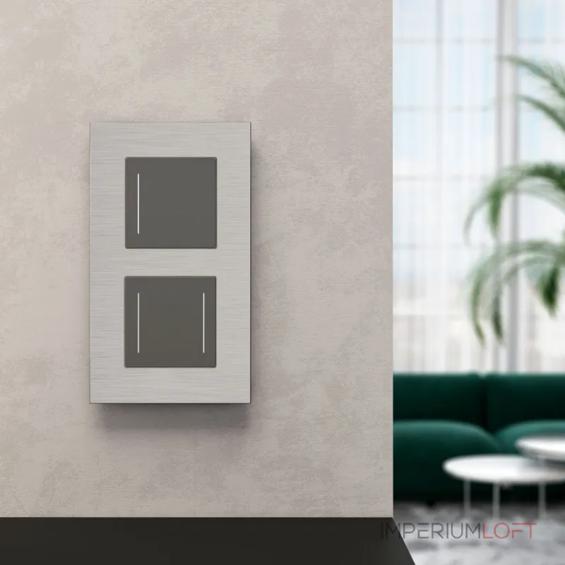 Рамка на 2 поста AluMax Werkel a066327 от ImperiumLoft Рамка на 2 поста AluMax Werkel a066327 от ImperiumLoft