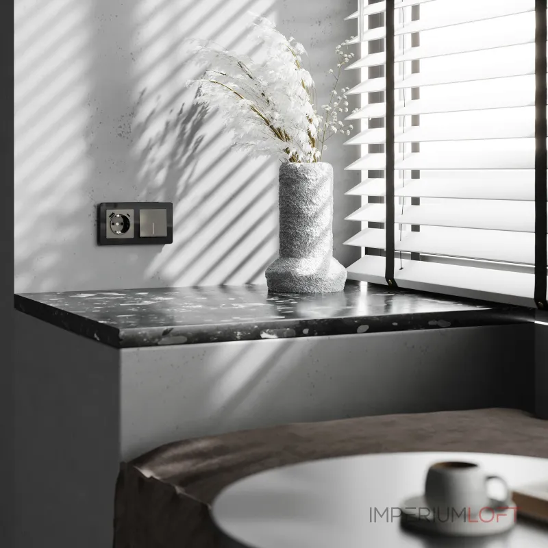 Выключатель одноклавишный с подсветкой Werkel a064077 от ImperiumLoft