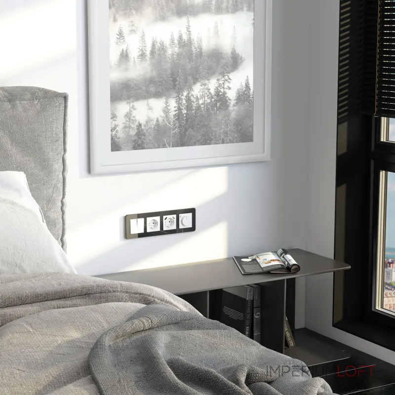 Рамка на 4 поста Elite Werkel a063822 от ImperiumLoft Рамка на 4 поста Elite Werkel a063822 от ImperiumLoft