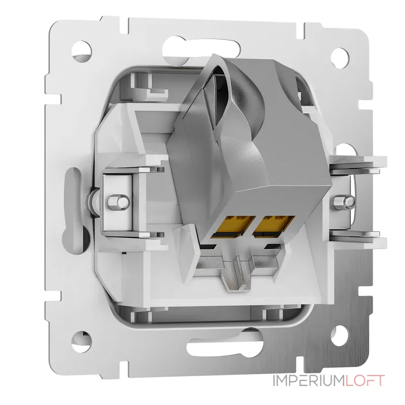 Розетка Etheret RJ-45 cat 6A экранированная Werkel a069683 от ImperiumLoft