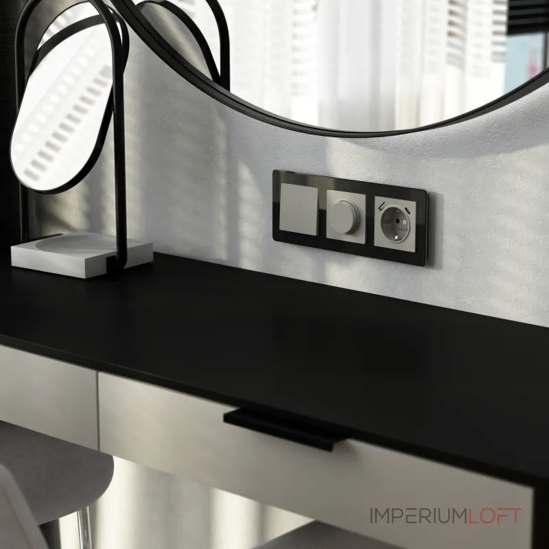 Выключатель одноклавишный проходной Werkel a069449 от ImperiumLoft