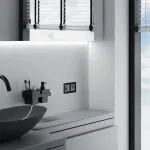 Розетка влагозащитная с защитной крышкой и шторкамиWerkel a064092 от ImperiumLoft