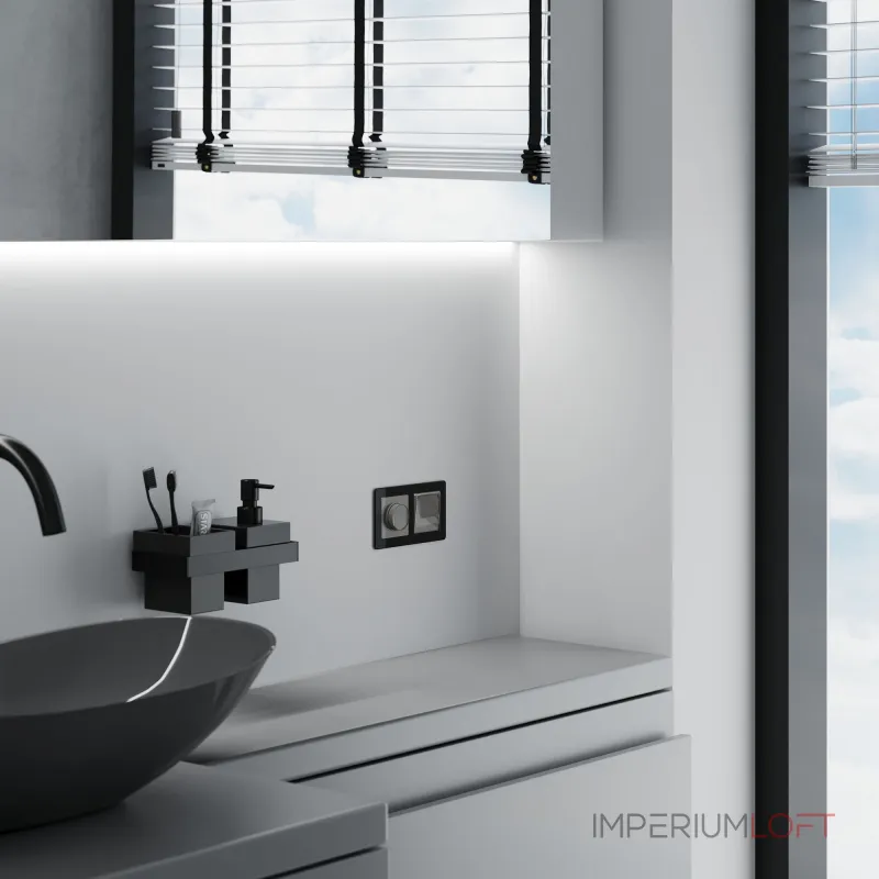 Розетка влагозащитная с защитной крышкой и шторкамиWerkel a064092 от ImperiumLoft Розетка влагозащитная с защитной крышкой и шторкамиWerkel a064092 от ImperiumLoft