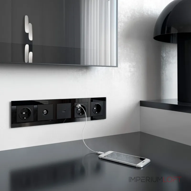 ТВ-розетка проходная Werkel a051625 от ImperiumLoft