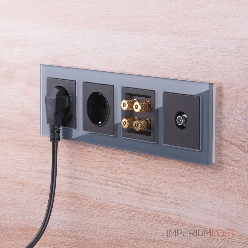 ТВ-розетка проходная Werkel a051625 от ImperiumLoft