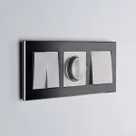 Выключатель двухклавишный Werkel W1120006 от ImperiumLoft