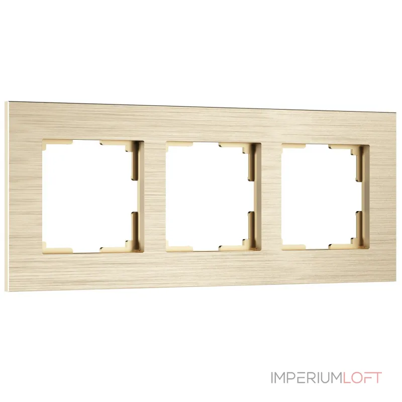 Рамка на 3 поста AluMax Werkel a066335 от ImperiumLoft