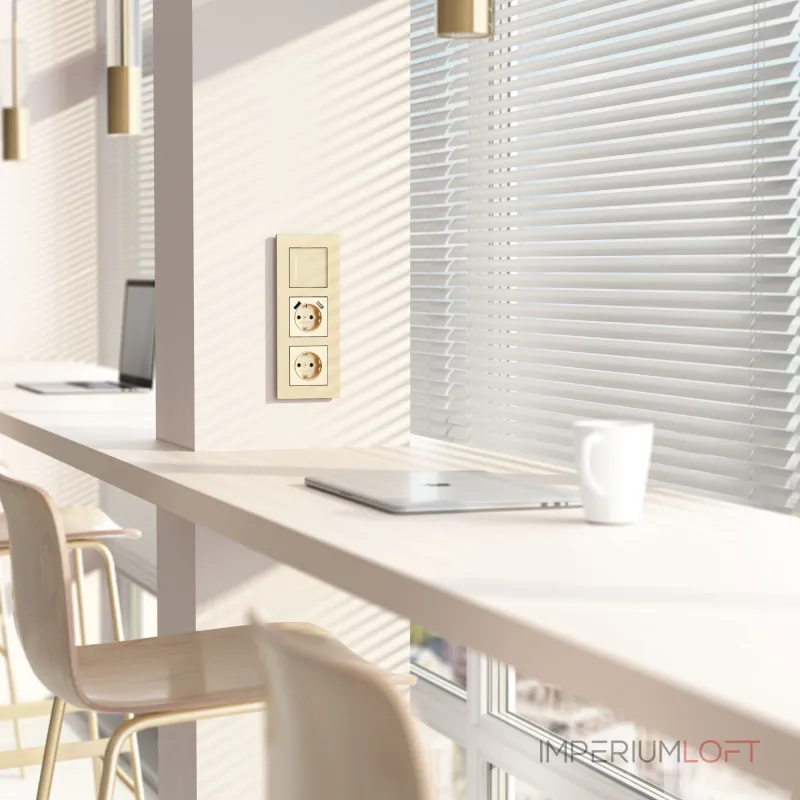 Рамка на 3 поста AluMax Werkel a066335 от ImperiumLoft