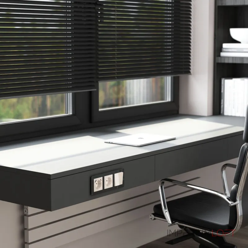 Розетка с заземлением. шторками и USB тип A+C Werkel a064131 от ImperiumLoft