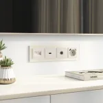 Накладка для двойной розетки Еtheret RJ-45 Werkel a051176 от ImperiumLoft