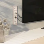 Накладка для двойной розетки Еtheret RJ-45 Werkel a051176 от ImperiumLoft