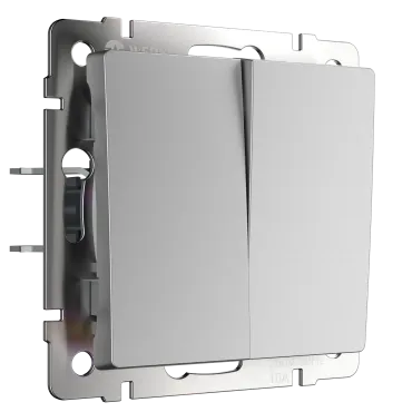 Выключатель двухклавишный Werkel W1120006 Выключатель двухклавишный Werkel W1120006