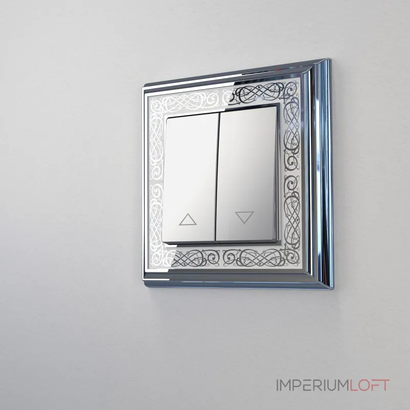 Выключатель жалюзи Werkel W1124506 от ImperiumLoft Выключатель жалюзи Werkel W1124506 от ImperiumLoft
